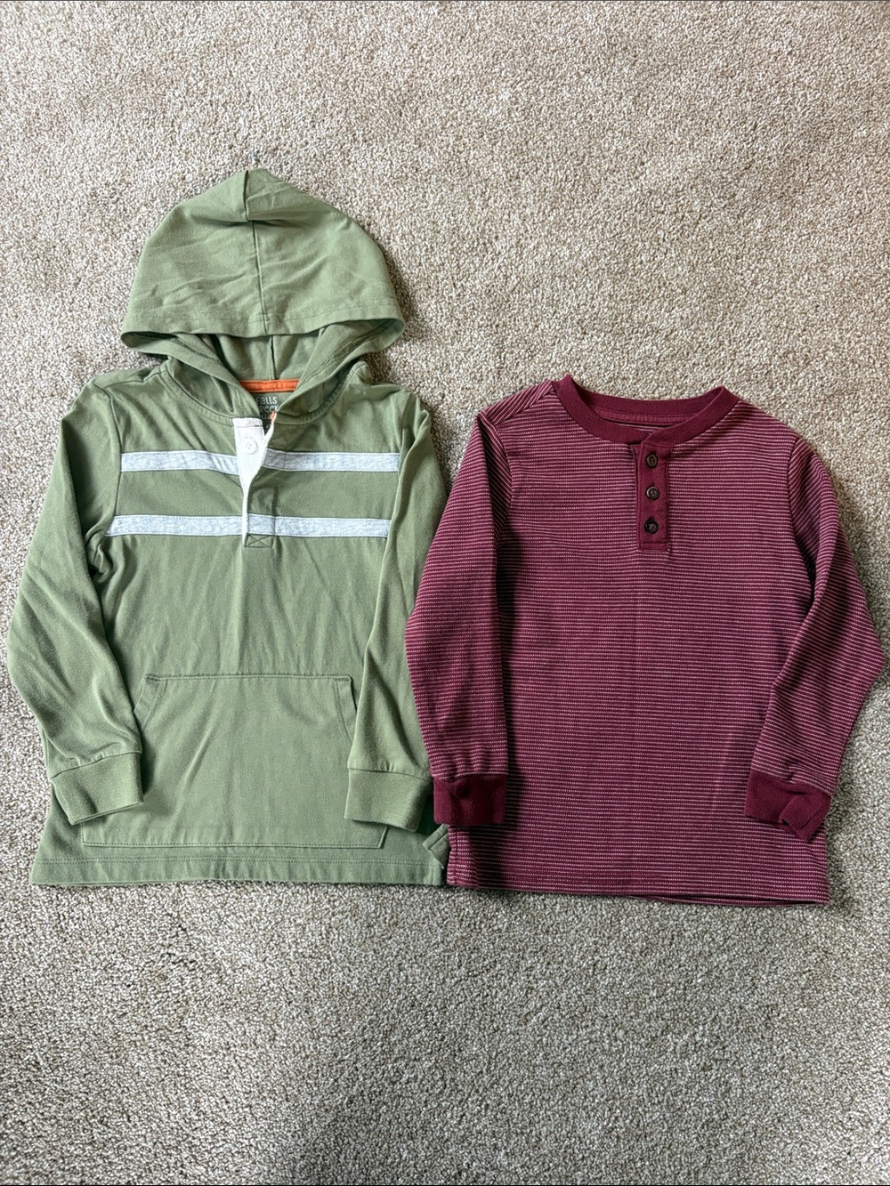 4T Toddler Boy Long Sleeve Tees